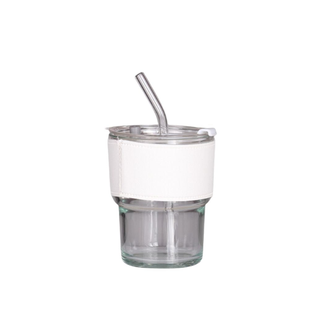 Glass Bamboo Cup (#B1)