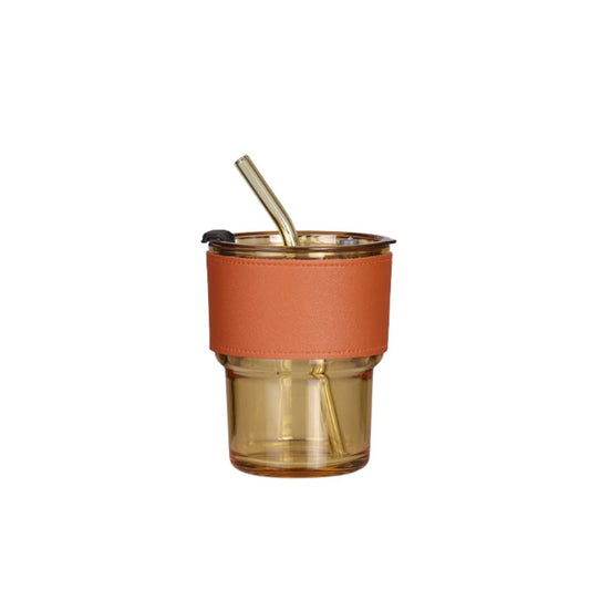 Glass Bamboo Cup (#B1)